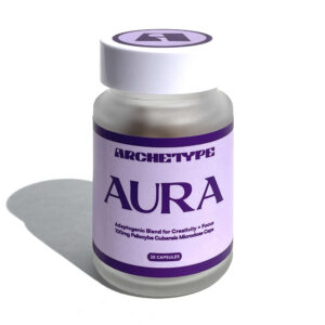 ARCHETYPE AURA Microdosis Paddenstoel Capsules (Fles van 25)