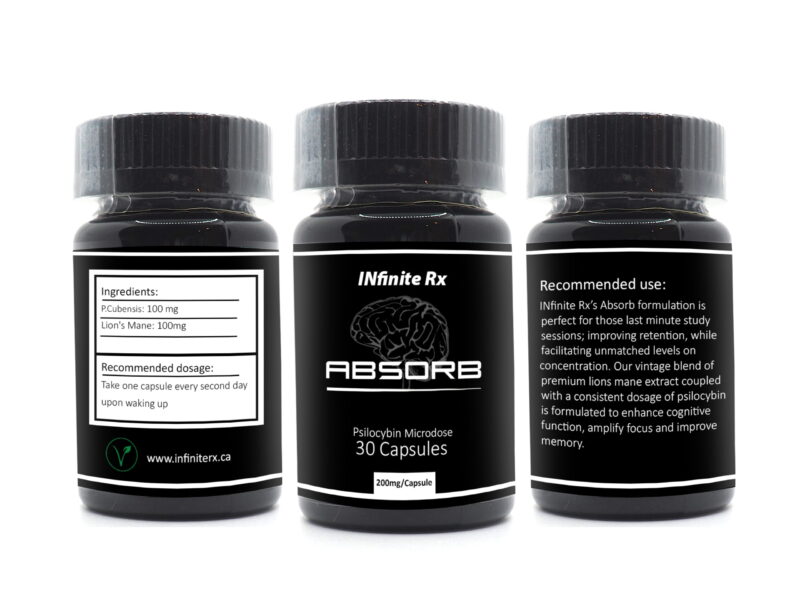 INfinite Rx (Absorb) Microdosering Psilocybine Capsules