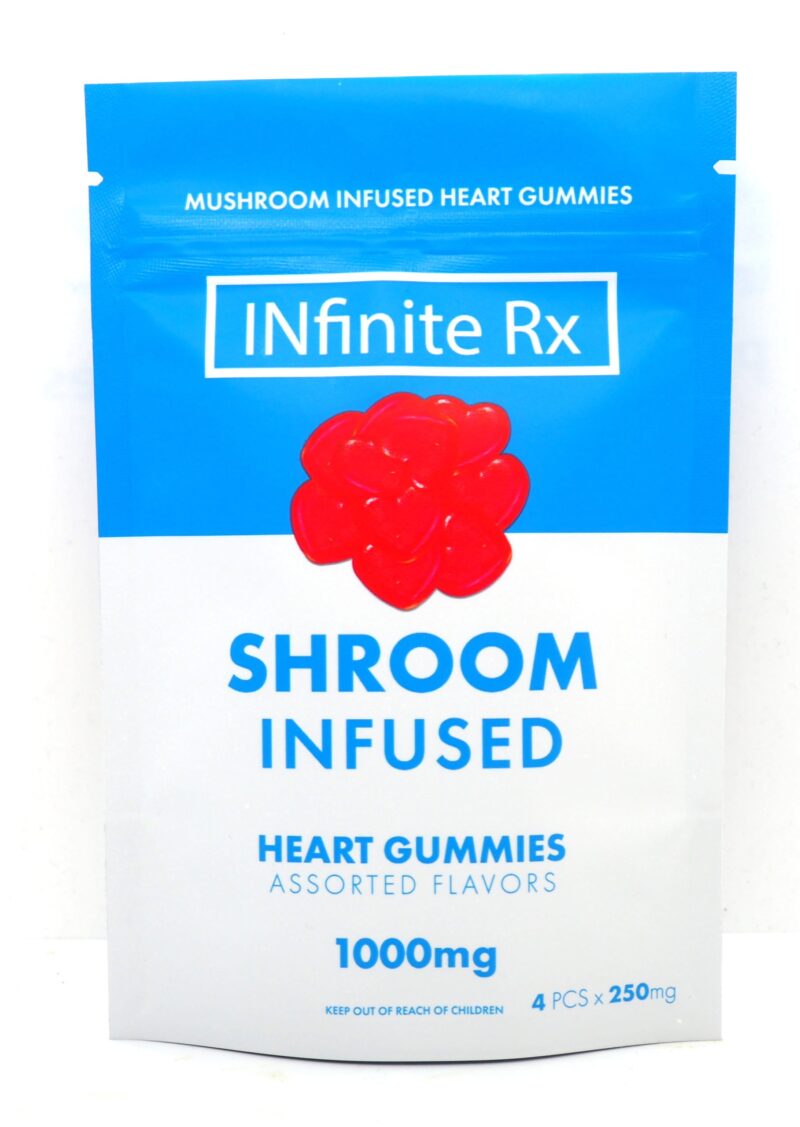 INfinite Rx paddo's met hartgummies Edibles (1000mg)