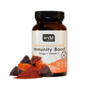 Stay Wyld Organics - Chaga Immunity Boost Paddenstoel Capsules (Fles van 60)